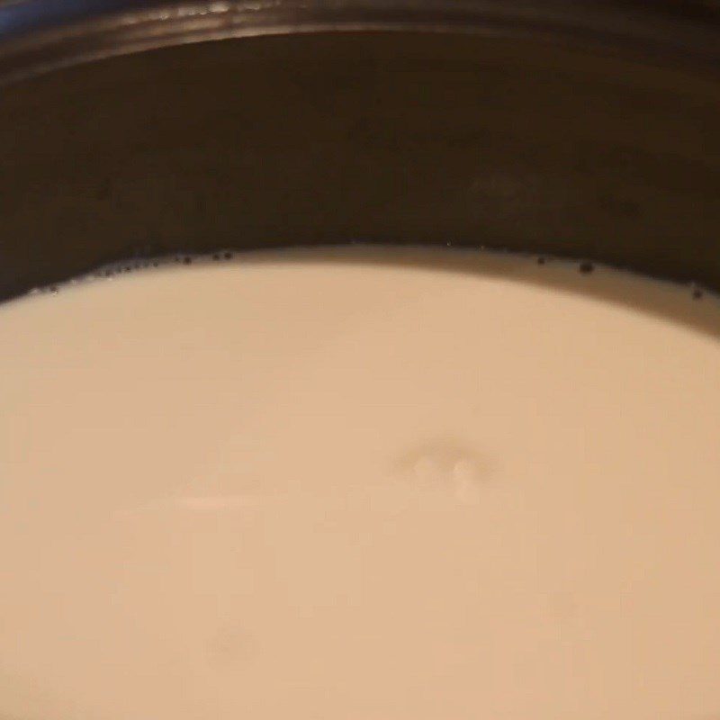 Step 1 Mix sugar and milk Condensed Milk from Nut Milk