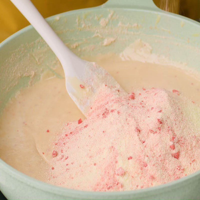 Step 2 Mix the candy mixture Strawberry nougat candy