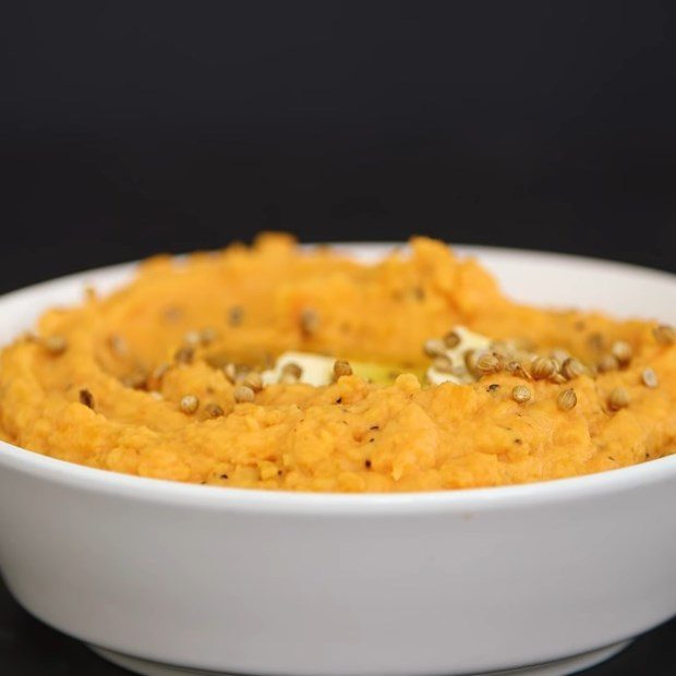 Step 4 Finished product Mashed sweet potatoes