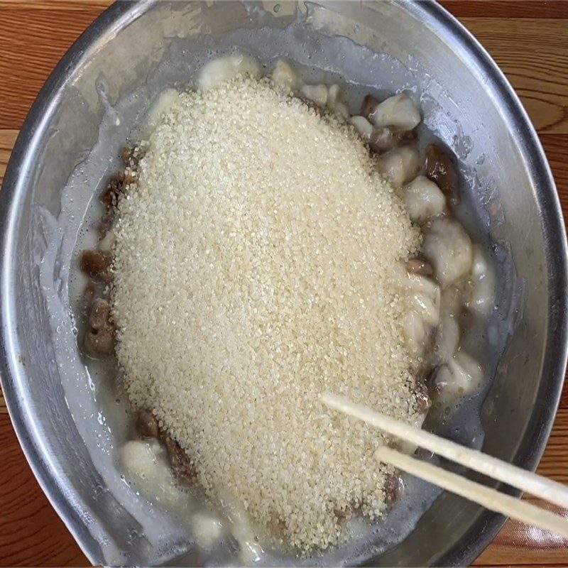 Step 2 Mixing soursop and tamarind Soursop tamarind jam