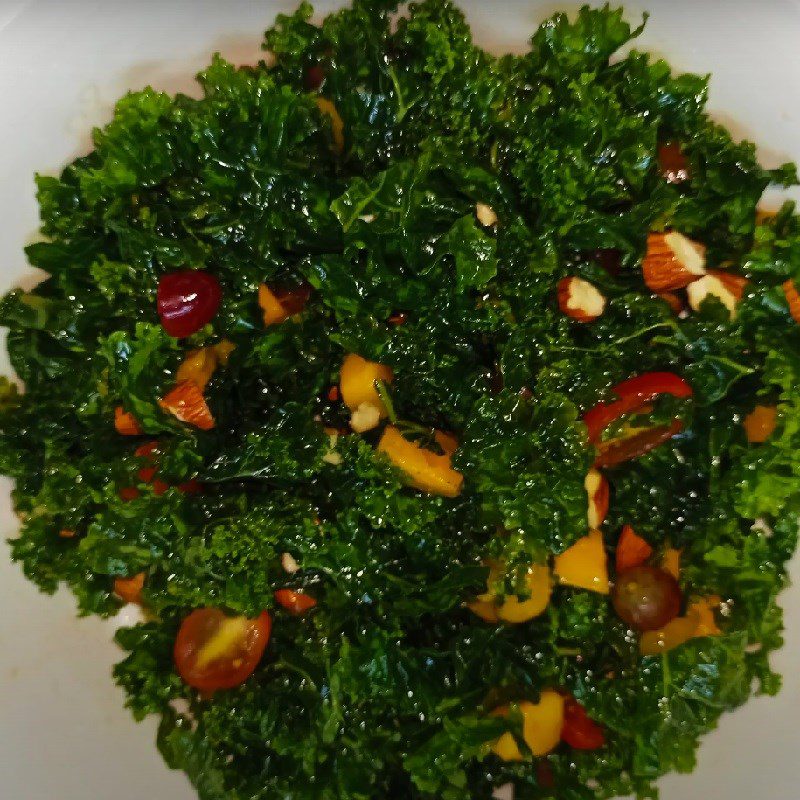 Step 3 Mix Mango Kale Salad