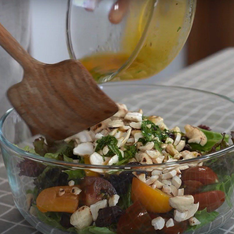 Step 4 Mix mango passion fruit salad