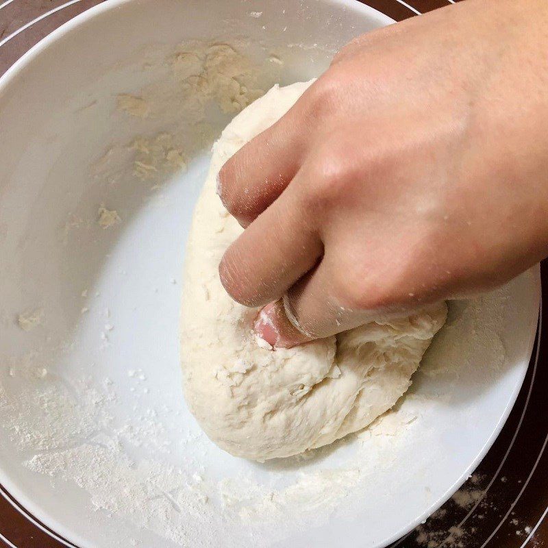 Step 2 Mix the dough Turkish flatbread