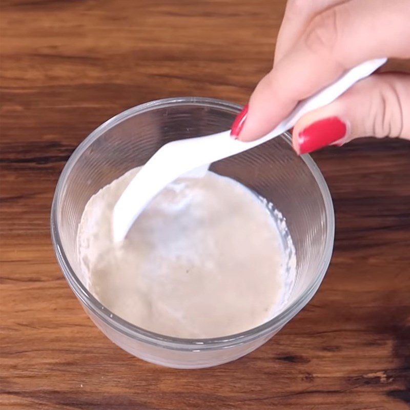 Step 1 Mix and prepare the batter for Mini Donuts