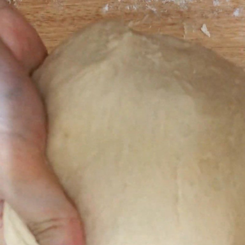 Step 2 Knead and proof the dough for Cade bread with duck eggs