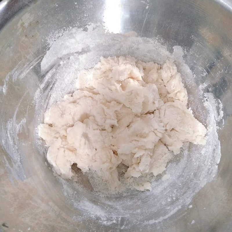 Step 1 Mix and proof the dough for Fried Bao