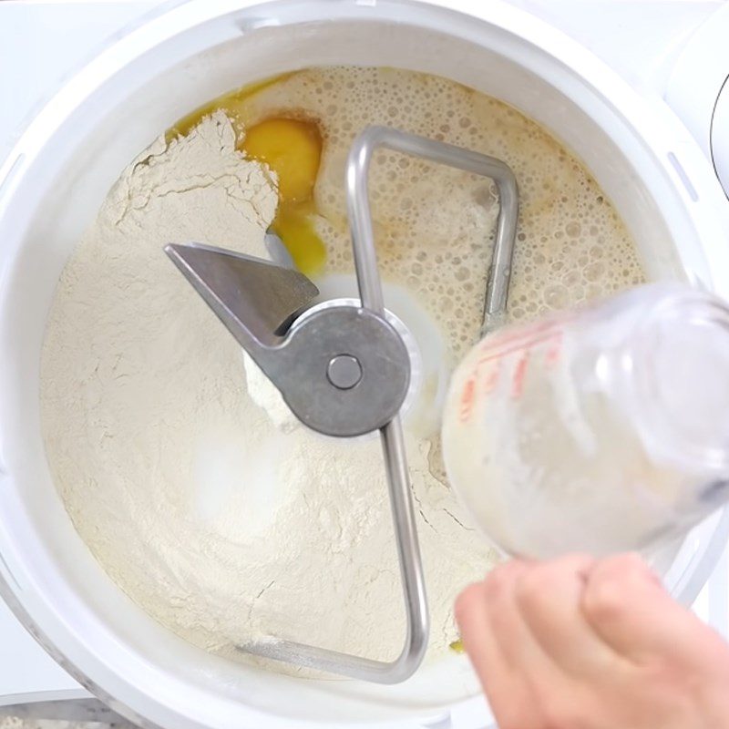 Step 2 Mixing and Proofing the Dough for Donut using Air Fryer