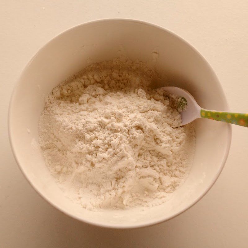 Step 2 Mixing and proofing the cake dough Milk cake