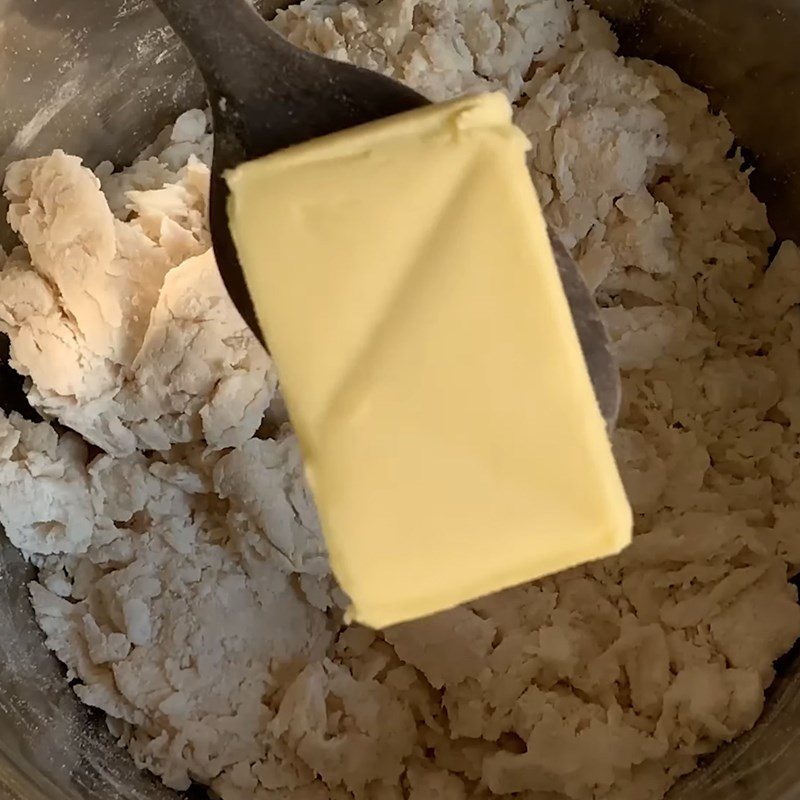 Step 2 Mixing and fermenting the dough for the first time Chocolate bun