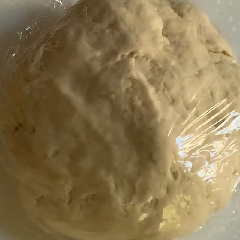 Step 2 Mixing and fermenting the dough for the first time Chocolate bun