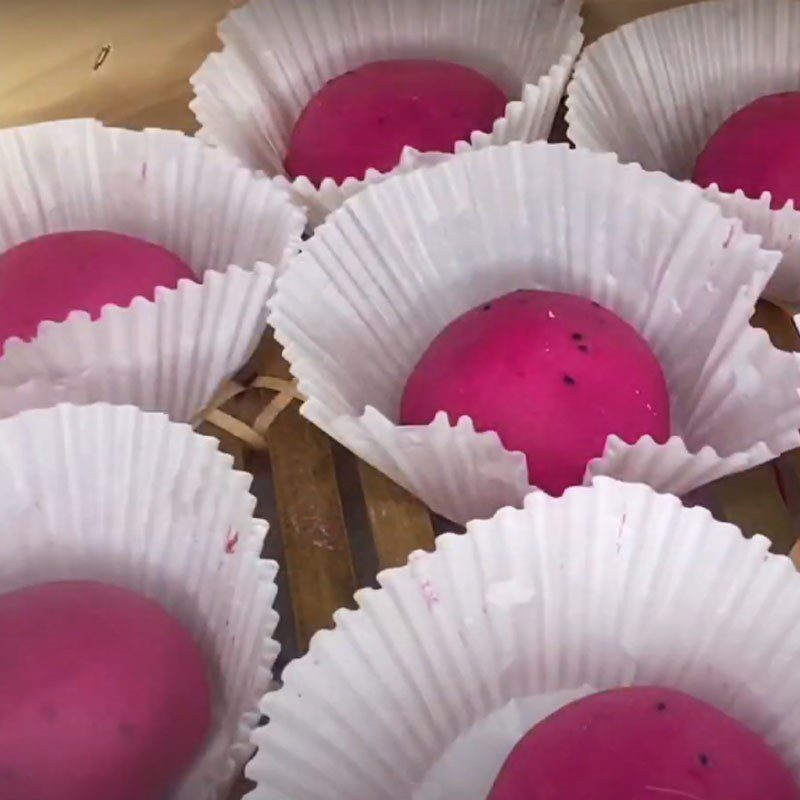 Step 7 Proofing the dough Dragon fruit bao