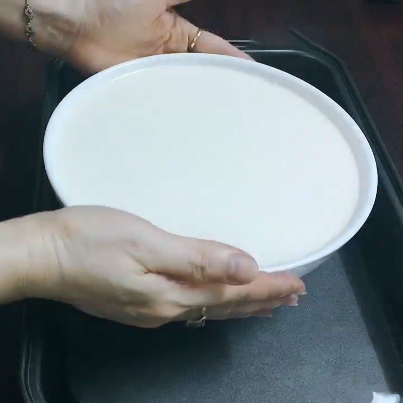Step 5 Yogurt incubation Fruit yogurt