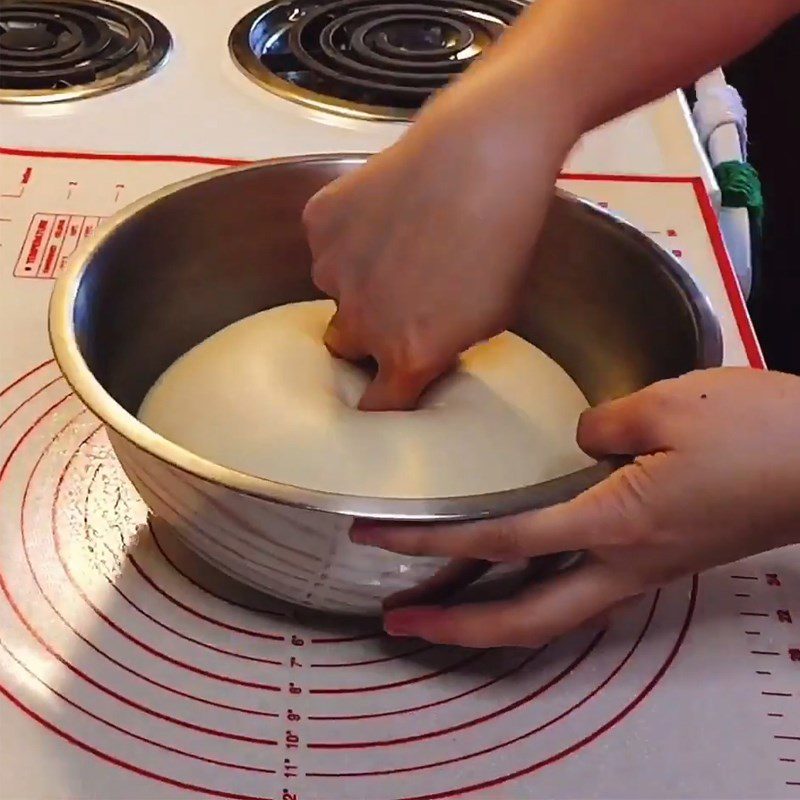 Step 3 Proof the dough Chicken bread