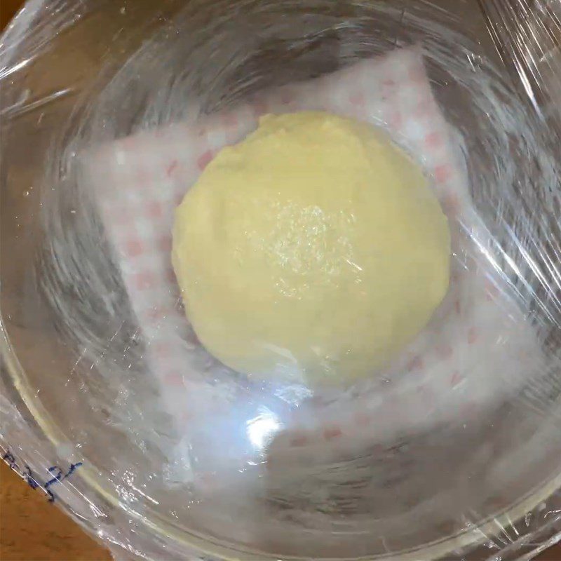 Step 3 Proofing the dough Sweet potato milk bread