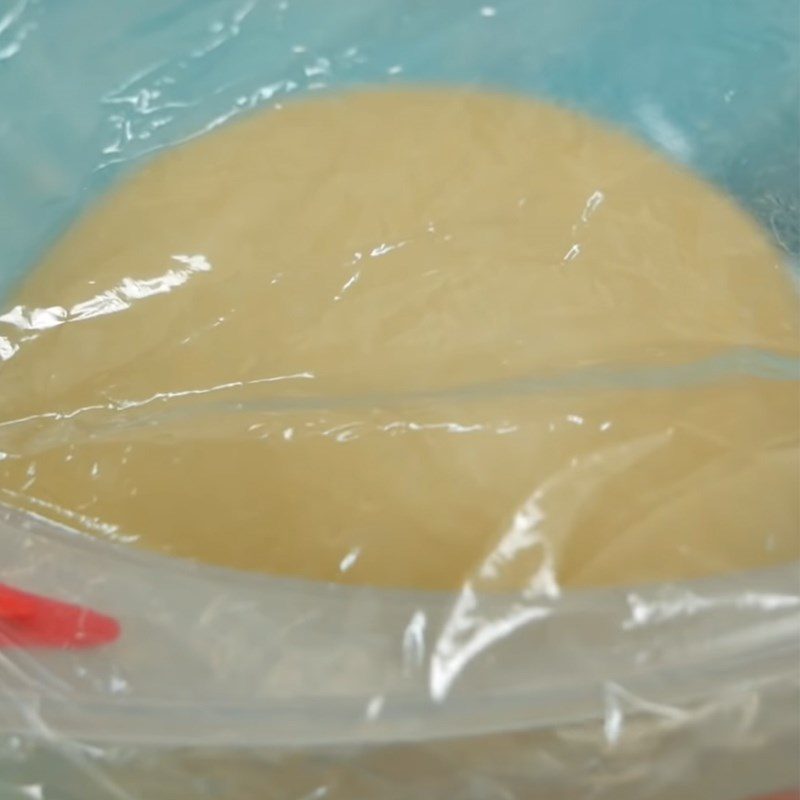 Step 3 Proofing the dough for Mai Flower Bread