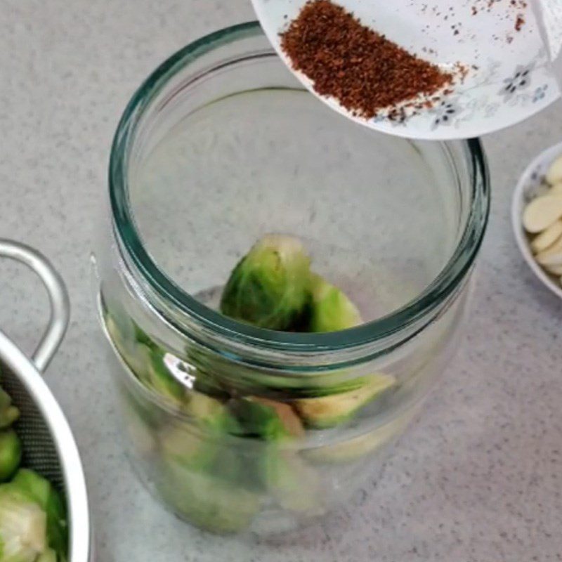 Step 3 Fermenting Cabbage Tiny Cabbage Pickles