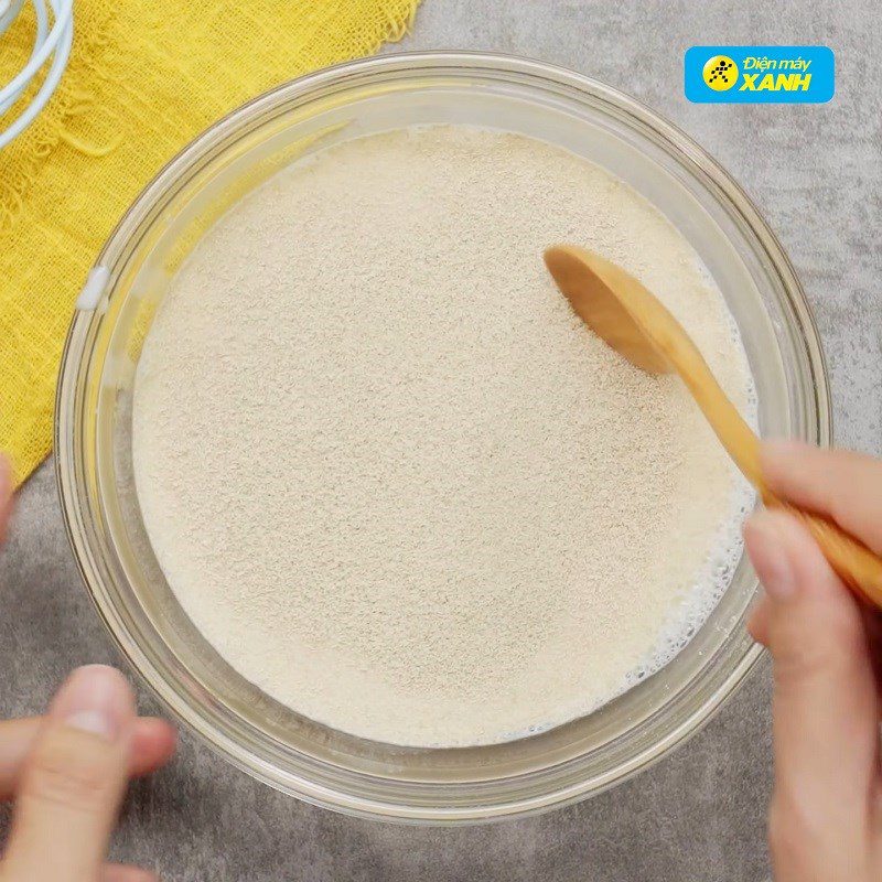 Step 1 Fermenting mini bread dough using an air fryer