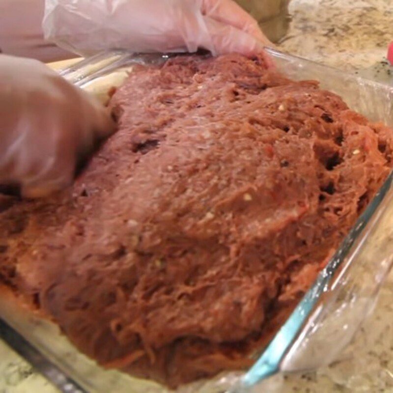 Step 4 Ferment the spring rolls and finish sour beef spring rolls from ground beef