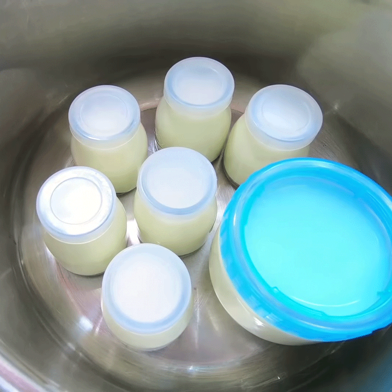 Step 4 Incubate Durian yogurt