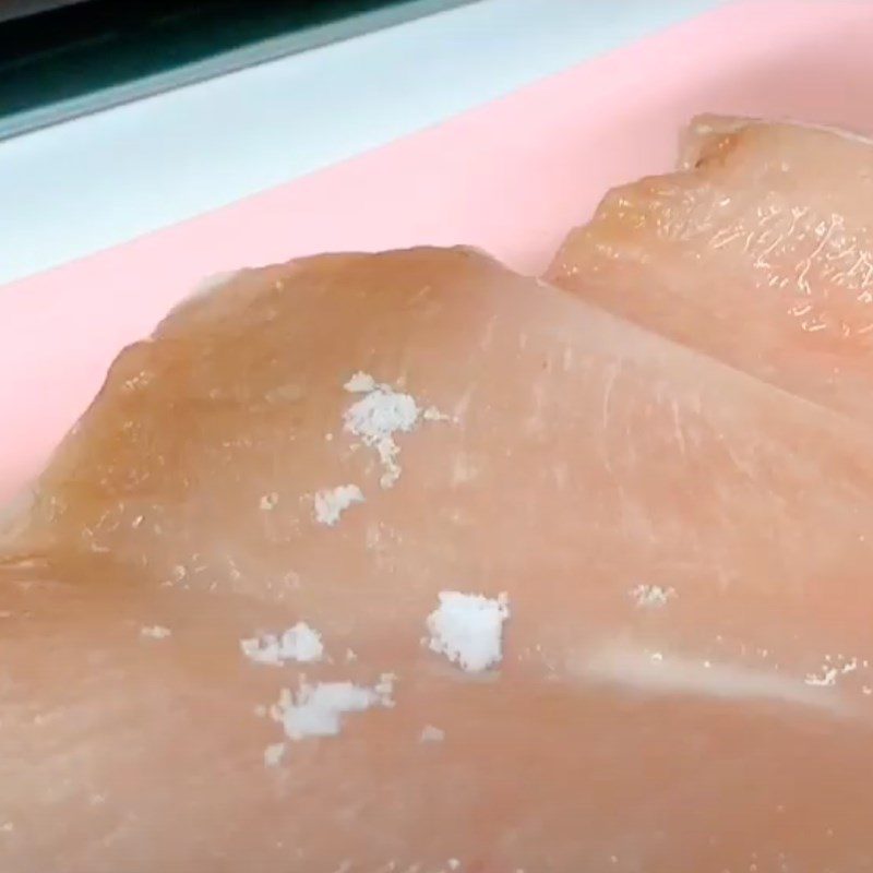 Step 1 Prepare chicken breast Ginger Garlic Steamed Chicken