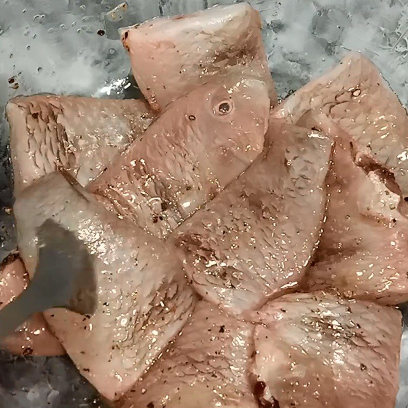 Step 2 Marinate the fish Grilled grouper with soy sauce