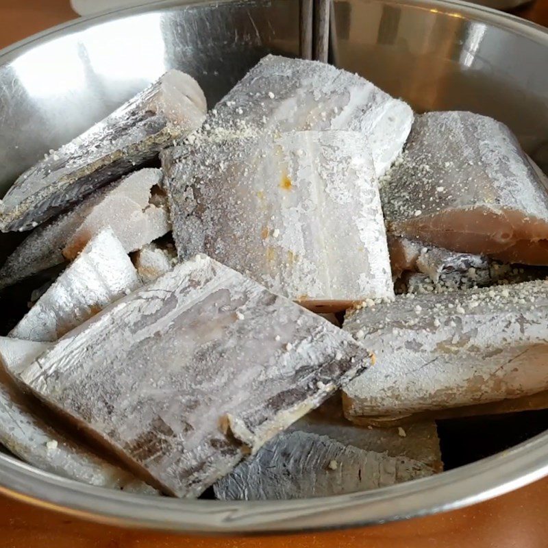 Step 2 Marinating Fish Fried Fish