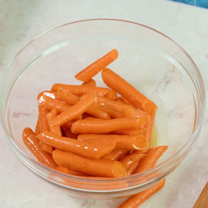 Step 2 Marinate the carrots Honey roasted carrots