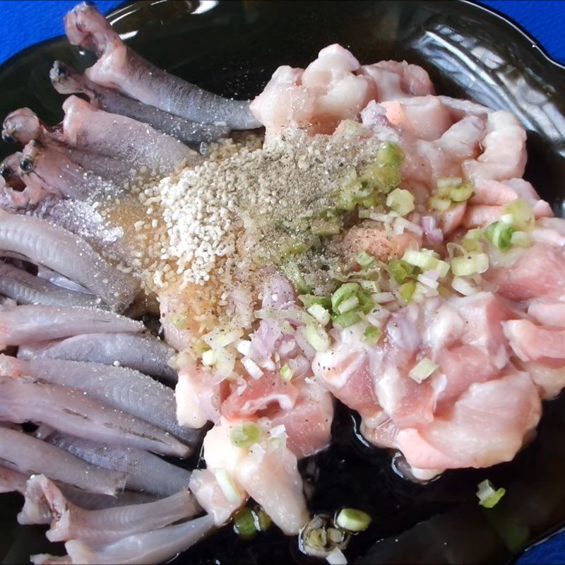 Step 3 Marinate the Fish and Meat Braised Goby Fish with Pork Belly