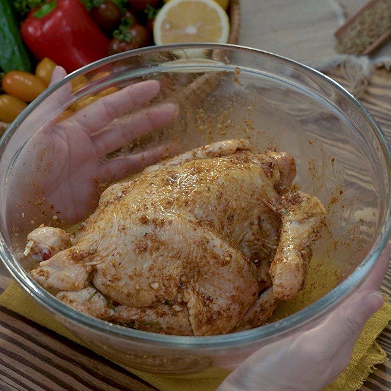 Step 2 Marinate the chicken Mediterranean Marinade