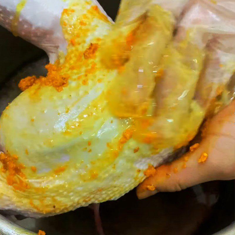 Step 3 Marinate the chicken Smoked salted chicken