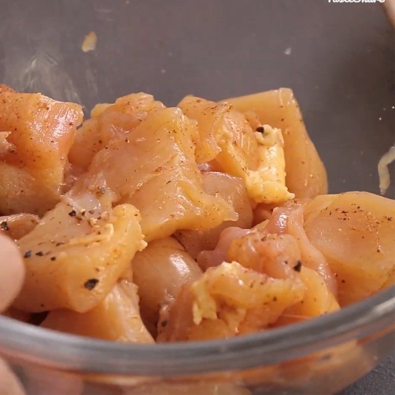 Step 2 Marinate the chicken Crispy Five-Spice Fried Chicken