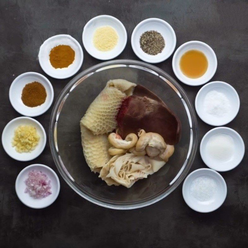 Step 2 Marinate the beef entrails using a pressure cooker