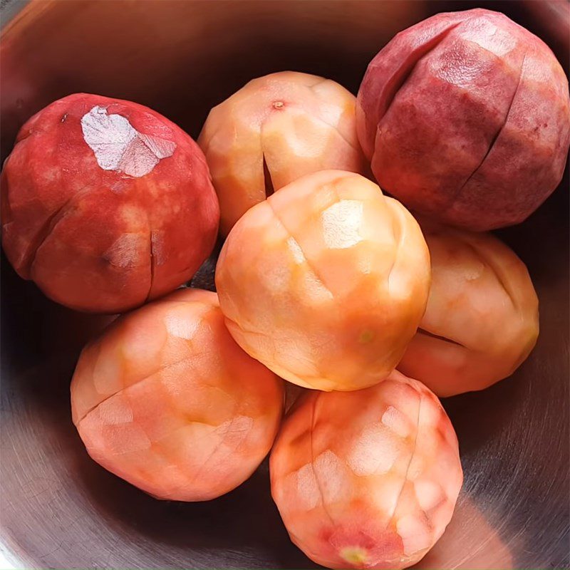 Step 2 Marinate the jam Passion fruit jam