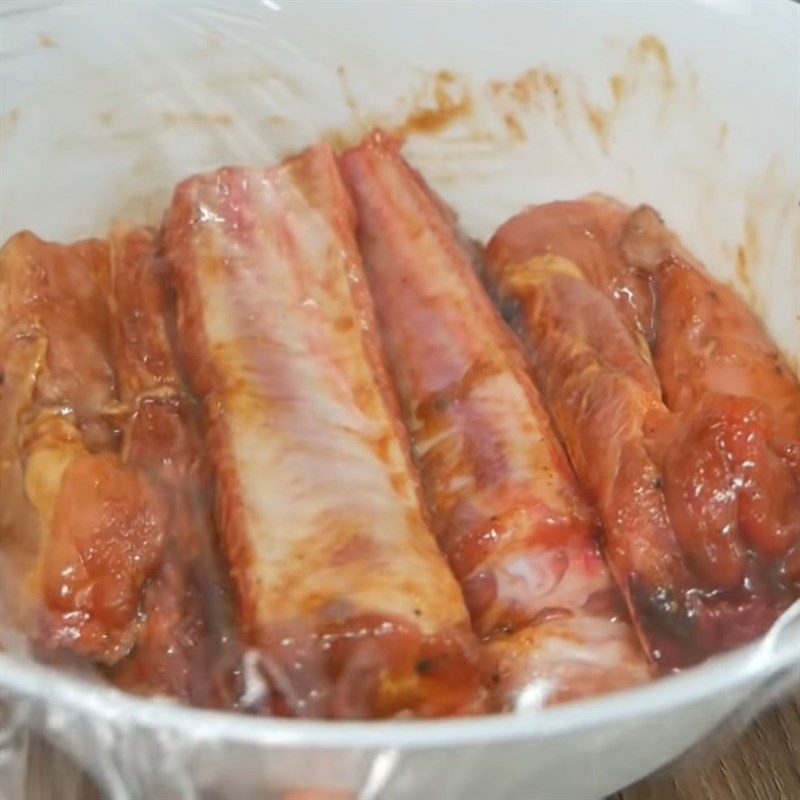 Step 2 Marinate the ribs BBQ Grilled Ribs