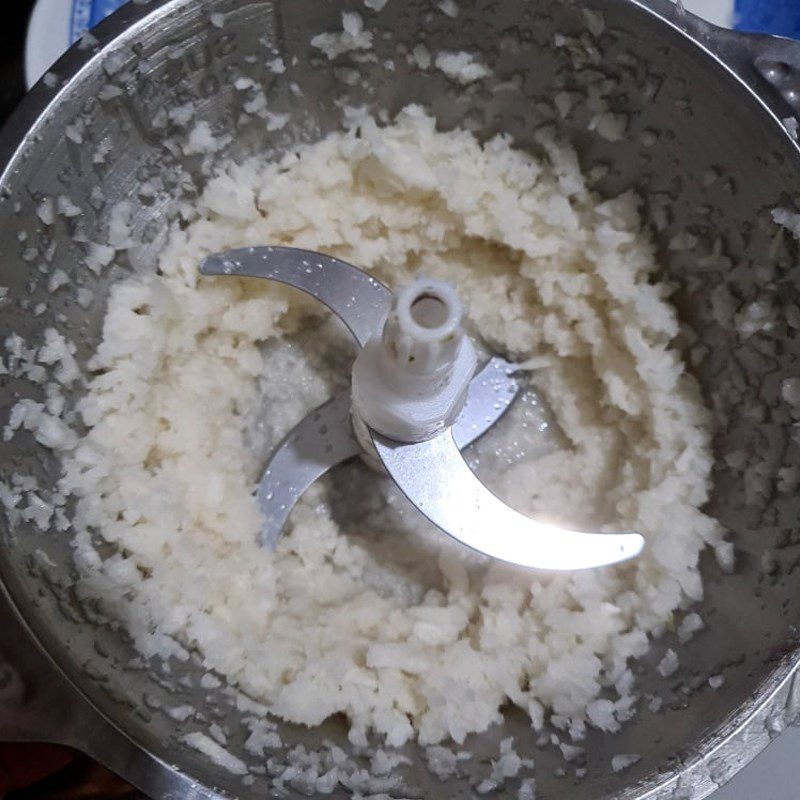 Step 1 Marinate meat, prepare ingredients for Soft-boiled egg bun with cheese filling