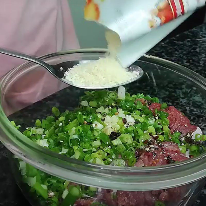 Step 2 Marinate the beef Beef noodle