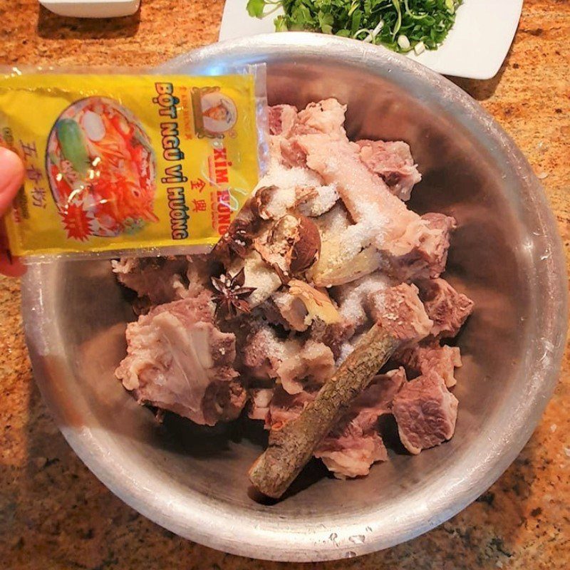 Step 3 Marinate the beef Beef stew