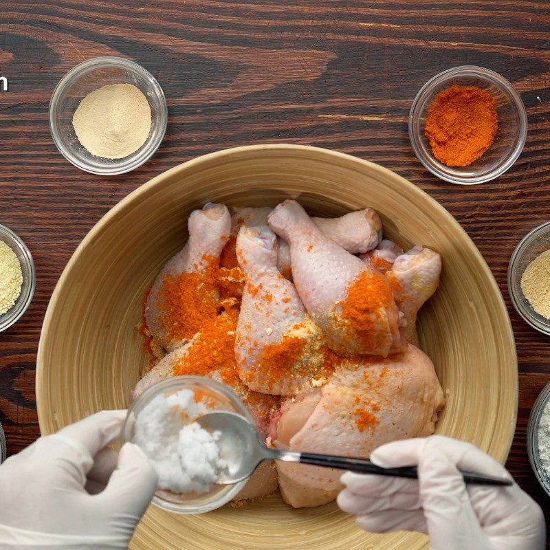 Step 2 Marinate the chicken Fried chicken