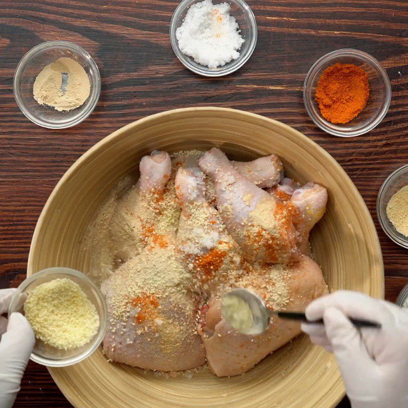 Step 2 Marinate the chicken Fried chicken