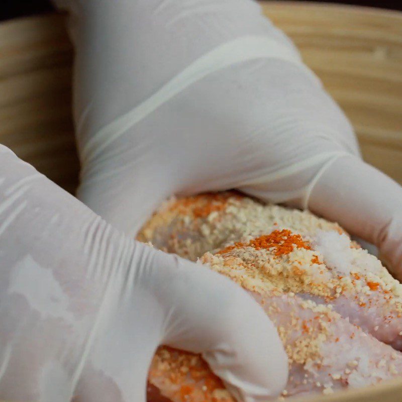 Step 2 Marinate the chicken Fried chicken