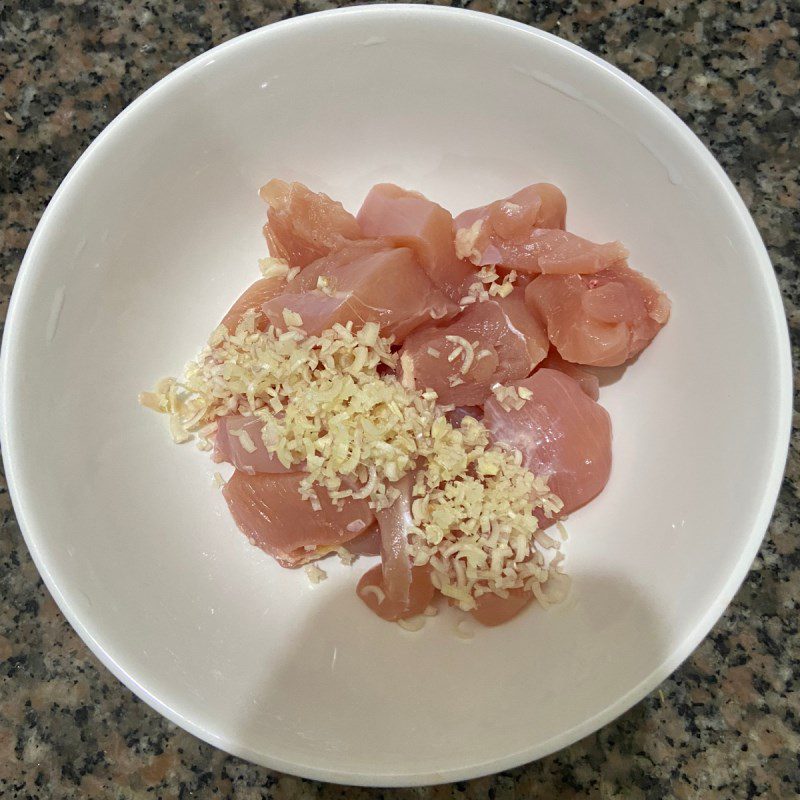 Step 2 Marinate the Chicken for Chicken Breast Curry