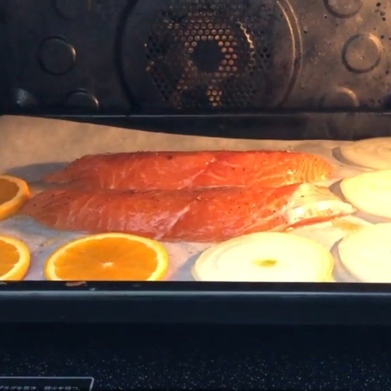 Step 2 Marinate and grill the fish Grilled salmon with orange