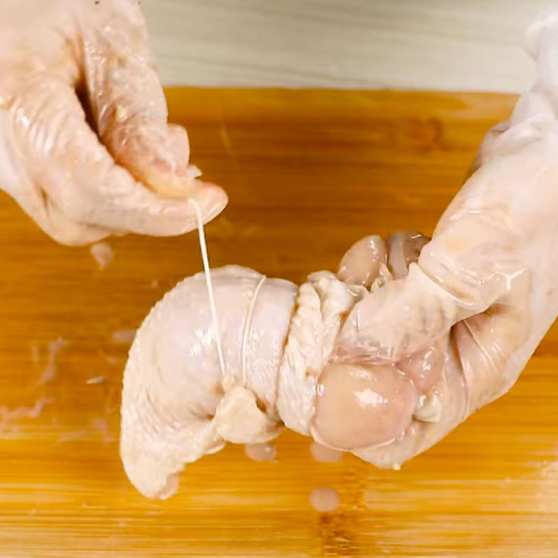 Step 3 Marinate and grill chicken Grilled chicken with fermented tofu