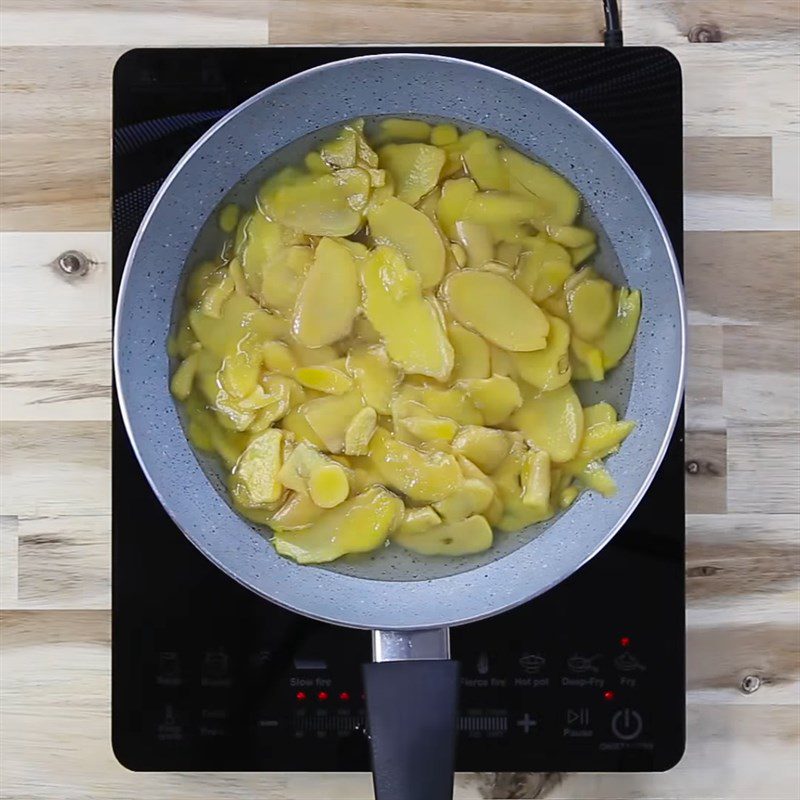 Step 3 Marinate and cook ginger Ginger jam