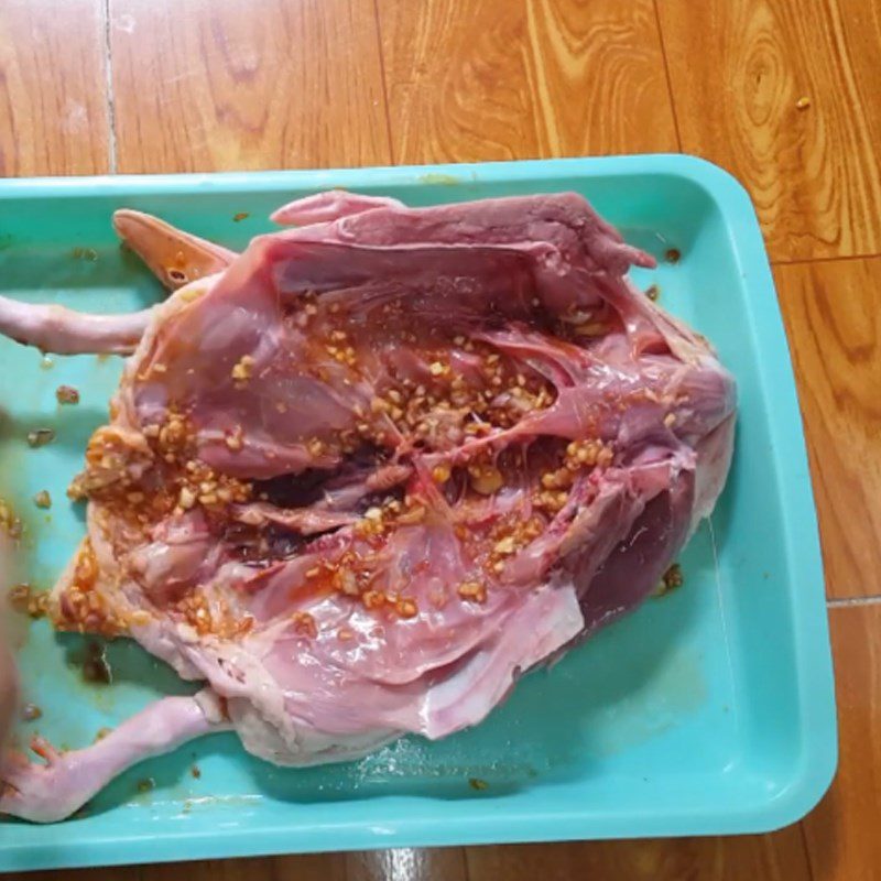 Step 2 Marinate the Duck for Grilled Duck with Chili Salt