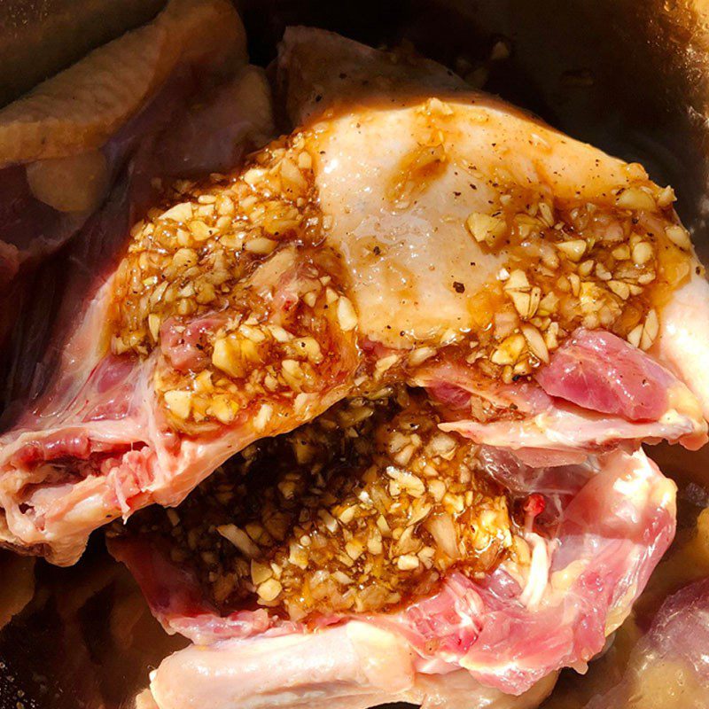 Step 2 Marinate honey roasted duck using an air fryer
