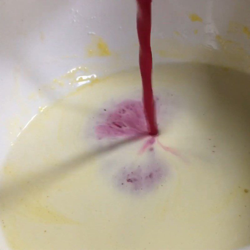 Step 3 Mix the fruit Fruit cream