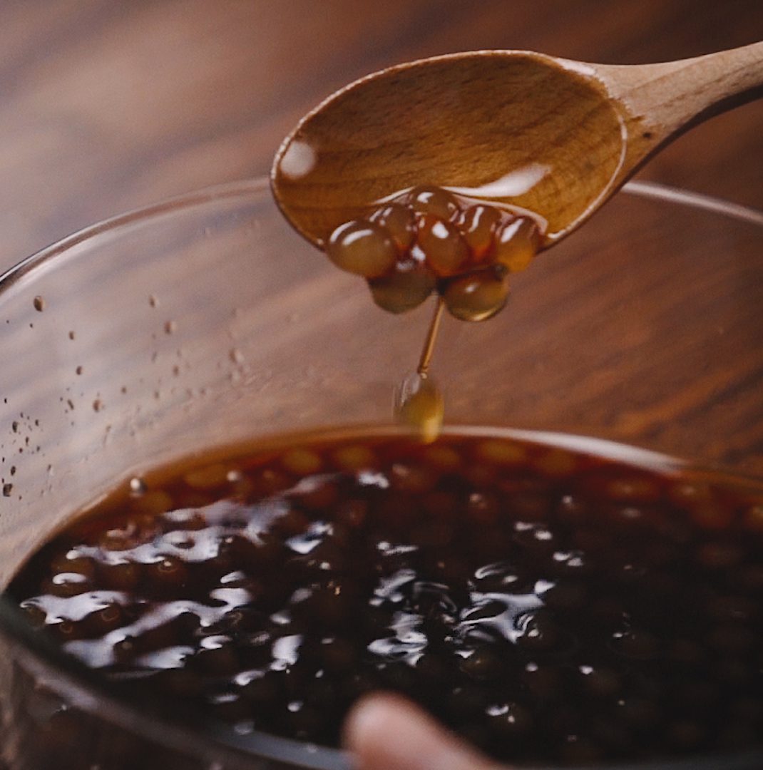 Step 1 Make Golden Tapioca Pearls Grilled Milk Tea with Golden Tapioca Pearls