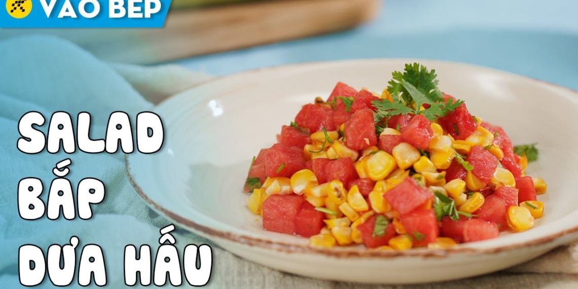 video how to make grilled corn watermelon salad with an outdoor grill 01802