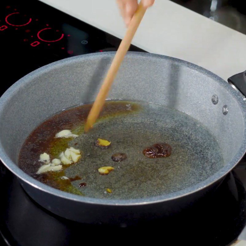 Step 2 Stir-fry Spinach for Stir-fried Spinach with Scallop